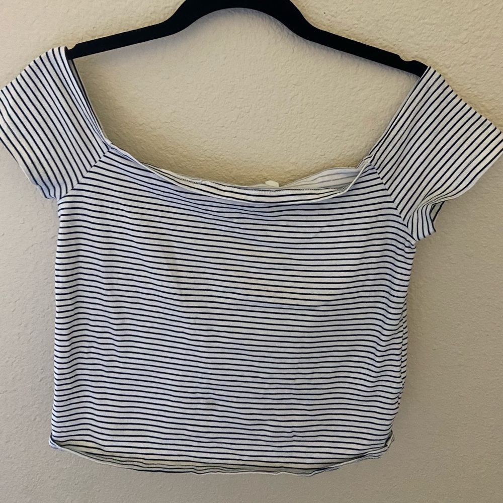stripped crop